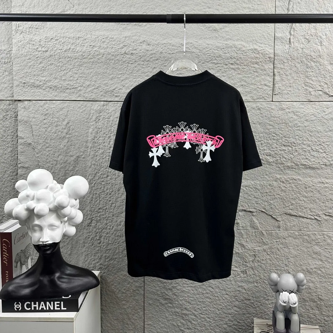 CH* *2025 New Arrival Classic + T Same Style ：Black White Size： S （90-130 ） M （120-150 ） L （140-165 ） XL （160-180 ） XXL （180 ）